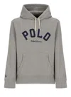 POLO RALPH LAUREN POLO RALPH LAUREN LOGO PATCH JERSEY HOODIE