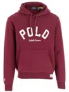 POLO RALPH LAUREN POLO RALPH LAUREN LOGO PATCH JERSEY HOODIE