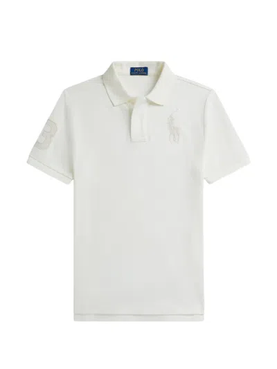 Polo Ralph Lauren Kids' Logo-patch Polo Shirt In White