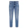 Polo Ralph Lauren Logo Patch Straight-leg Denim Jeans In Blue