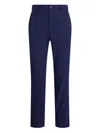 Polo Ralph Lauren Logo-patch Trousers In Blue