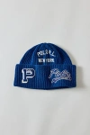 Polo Ralph Lauren Logo Patch Wool Blend Watch Cap Beanie In Rustic Navy, Men's At Urban Outfitters In Blue