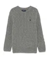 Polo Ralph Lauren Polo Pony-motif Sweater In Gray
