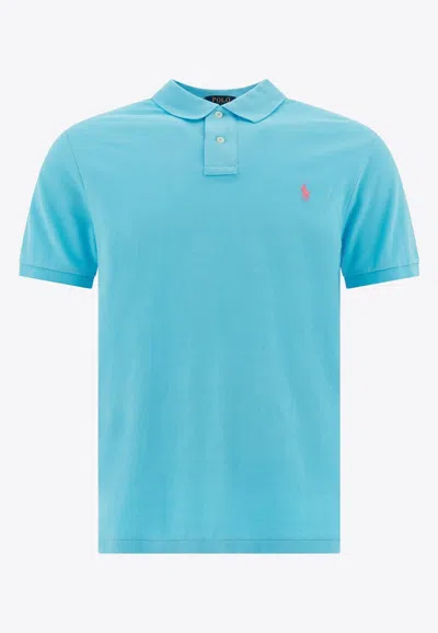 POLO RALPH LAUREN LOGO PIQUE POLO T-SHIRT