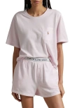 Polo Ralph Lauren Pajama Set In Pink Lady