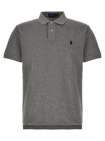 POLO RALPH LAUREN LOGO POLO GRAY