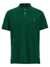 Polo Ralph Lauren Embroidered Logo Polo Shirt In Green