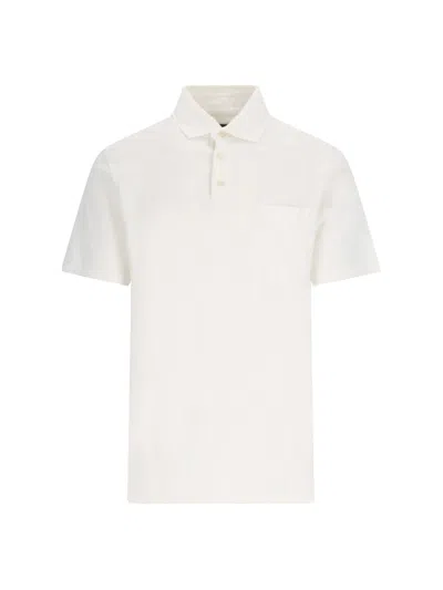 Polo Ralph Lauren Logo Polo Shirt In White