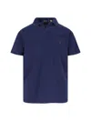 Polo Ralph Lauren Chest Pocket Polo Collar Short Sleeves In Blue
