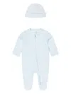 Polo Ralph Lauren Logo-print Babybrow Set In Brown