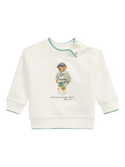 Polo Ralph Lauren Babies' Logo-print Cotton Sweatshirt