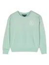 Polo Ralph Lauren Logo-print Cotton Sweatshirt In Green