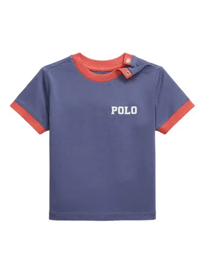 Polo Ralph Lauren Babies' Logo-print Cotton T-shirt