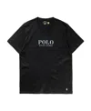 Polo Ralph Lauren Logo-print Cotton T-shirt In Black