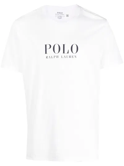 Polo Ralph Lauren Logo-print Cotton T-shirt In White
