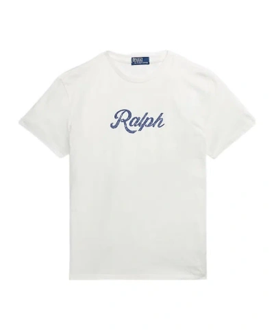 POLO RALPH LAUREN POLO RALPH LAUREN LOGO PRINTED CREWNECK T-SHIRT