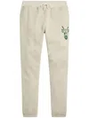 Polo Ralph Lauren Men's Slub Fleece Graphic Sweatpants In Neutrals