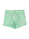 Polo Ralph Lauren Logo-print Cotton Track Shorts In Green