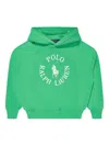 Polo Ralph Lauren Logo-print Hoodie In Green