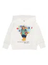 Polo Ralph Lauren Logo-print Hoodie In Weiss