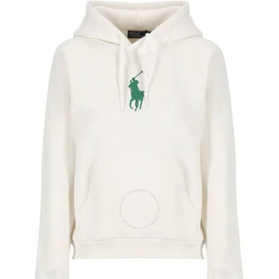 POLO RALPH LAUREN POLO RALPH LAUREN LOGO PRINT LONG SLEEVE PULL-OVER SWEATER