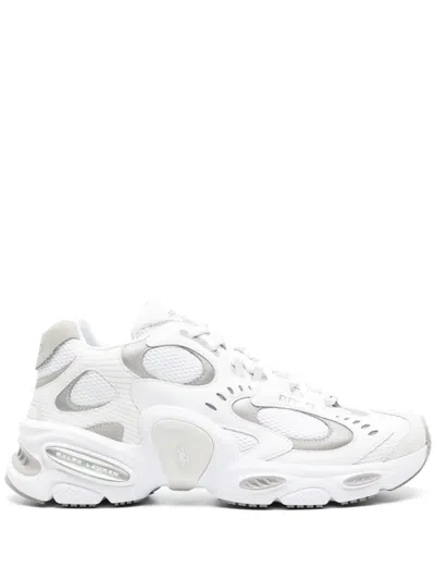 Polo Ralph Lauren Logo-print Panelled Sneakers In White