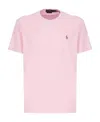 Polo Ralph Lauren Pima Short Sleeve Slim Fit T-shirt In Pink