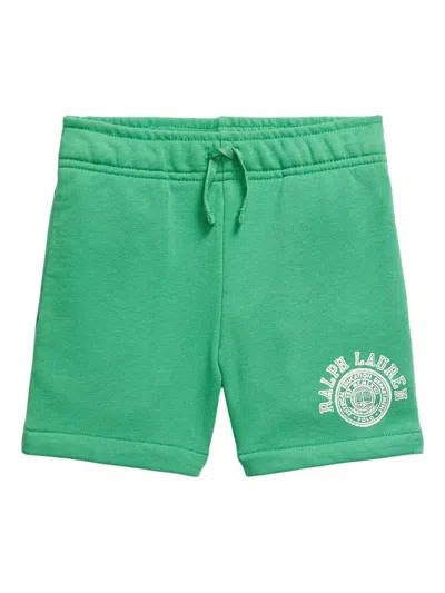 POLO RALPH LAUREN LOGO-PRINT SHORTS