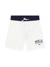 Polo Ralph Lauren Logo-print Shorts In White