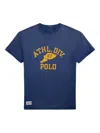 Polo Ralph Lauren Men's Big & Tall Jersey Graphic T-shirt In Blue