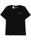 Polo Ralph Lauren Undershirt In Black Cotton With Short Sleeves In Black