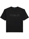 Polo Ralph Lauren Logo-print T-shirt In Black