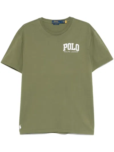 Polo Ralph Lauren Logo-print T-shirt In Green