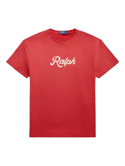 POLO RALPH LAUREN LOGO-PRINT T-SHIRT