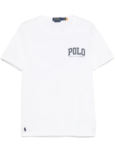 Polo Ralph Lauren Logo-print T-shirt In White