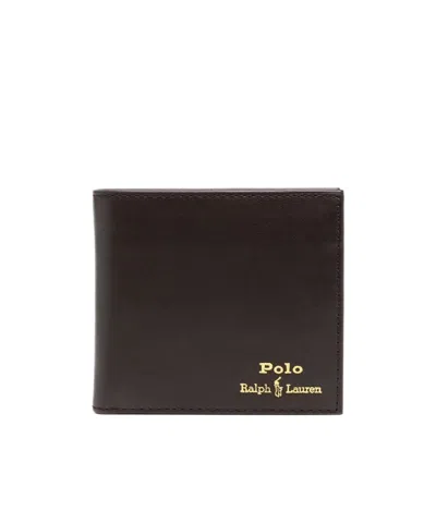 Polo Ralph Lauren Logo-print Wallet In Black