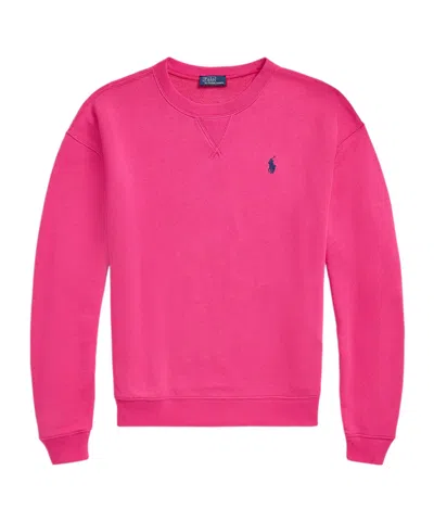 Polo Ralph Lauren Logo Round-neck Sweatshirt In Multi