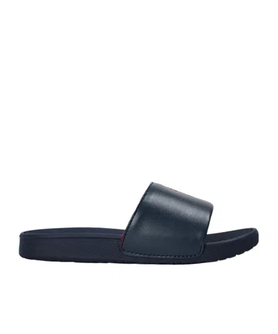 Polo Ralph Lauren Logo Sandals In Blue