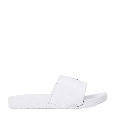 Polo Ralph Lauren Logo Sandals In White
