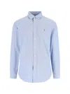 Polo Ralph Lauren "oxford Custom" Shirt In Blue