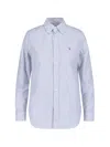 Polo Ralph Lauren Hemd Mit Polo Pony-stickerei In Light Blue