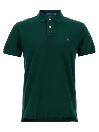 POLO RALPH LAUREN LOGO SHIRT POLO GREEN