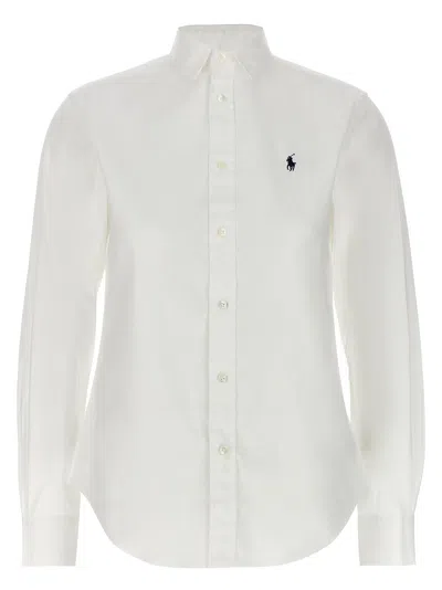 Polo Ralph Lauren Logo Shirt Shirt And Blouse White