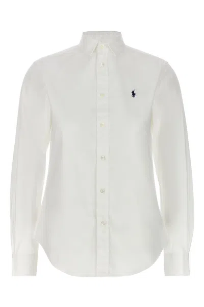 Polo Ralph Lauren Logo Shirt Shirt And Blouse White