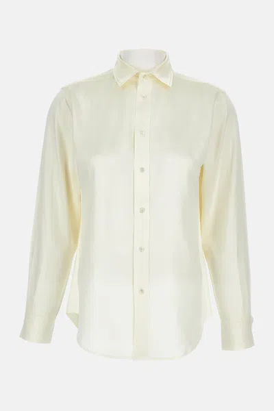 Polo Ralph Lauren Logo Shirt In White