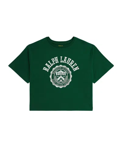 Polo Ralph Lauren Logo Short Sleeve In Green