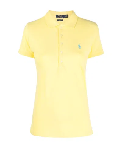 POLO RALPH LAUREN LOGO SHORT-SLEEVED POLO SHIRT