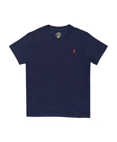 Polo Ralph Lauren Kids' Logo Short-sleeved T-shirt In Black