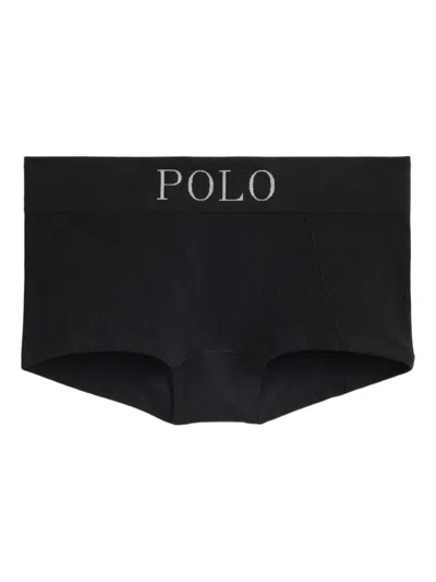 Polo Ralph Lauren Logo Shorts In Black