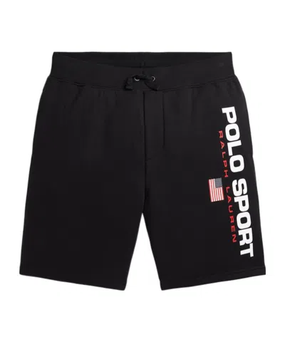 Polo Ralph Lauren Kids' Logo Shorts In Black